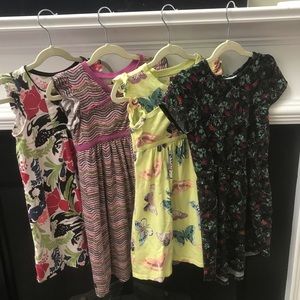 Girl summer lot of 4 dresses